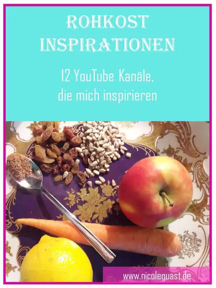 Rohkost Inspirationen – 12 YouTube Kanäle, die mich inspirieren